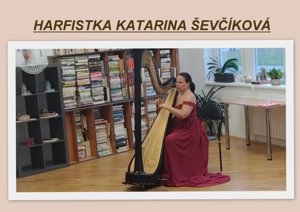 harfistka Katarína Ševčíková