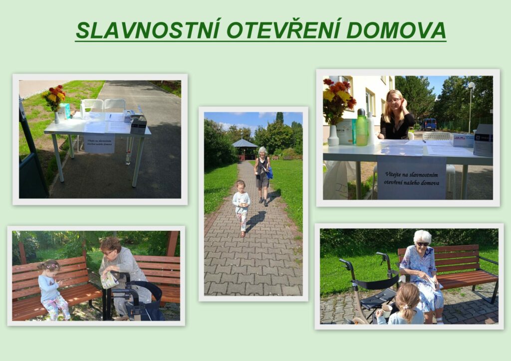 Slavnostní otevření domova