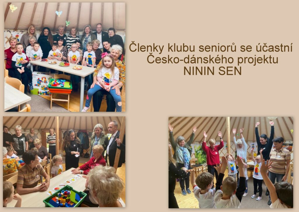 Členky klubu seniorů se účastní Česko-dánského projektu 