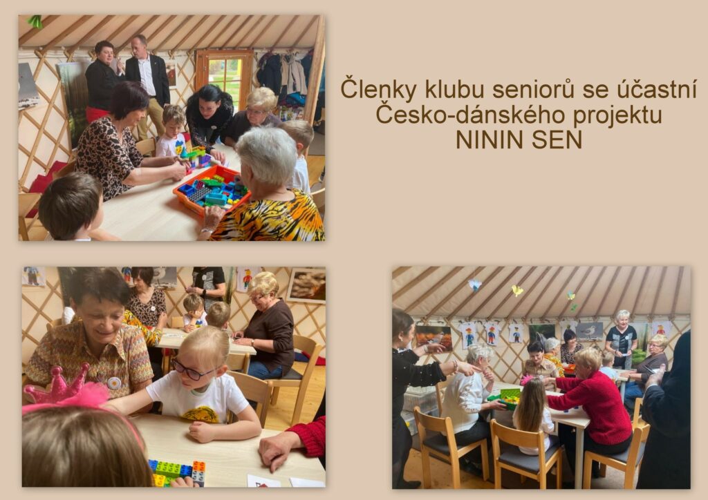 Členky klubu seniorů se účastní Česko-dánského projektu 