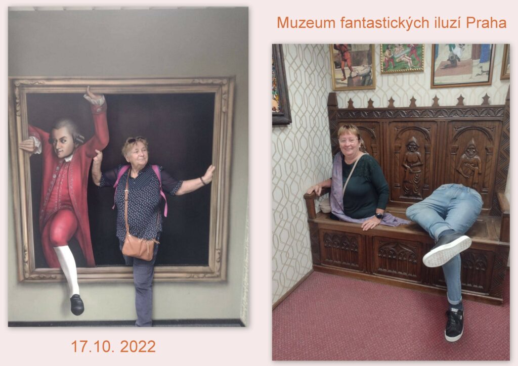 Muzeum fantastických iluzí Praha 17.10. 2022 část 1.