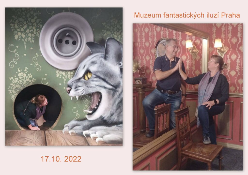 Muzeum fantastických iluzí Praha 17.10. 2022 část 4.