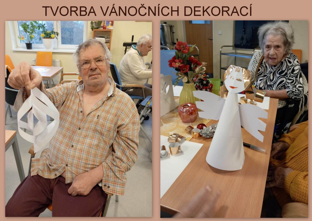 Tvorba vánočních dekorací na DZR