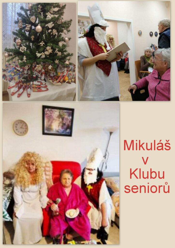 Mikulášská nadílka v Klubu seniorů část 1.